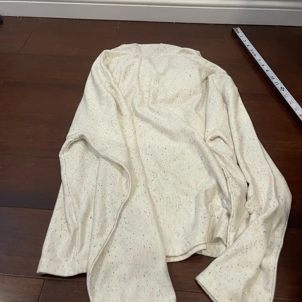guc J. Crew Speckled paintsplatter Hoodie large